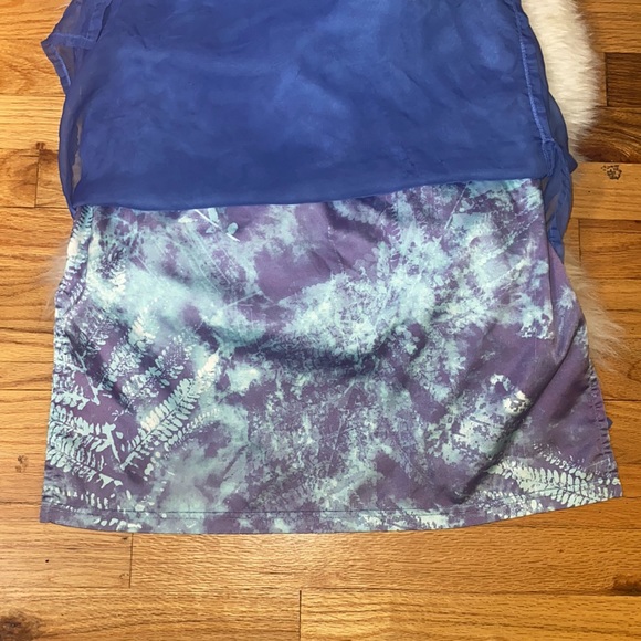 ADIDAS tank MIDI long blue dress - Picture 11 of 11